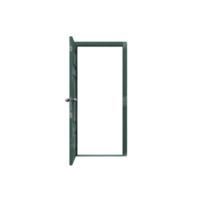 Green Open Door isolated png