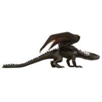 dragón 3d aislado png