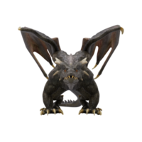 3d draak geïsoleerd png