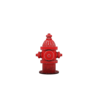 Red Firehydrant isolated png