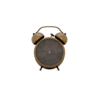 Despertador vintage 3d aislado png