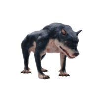 engelsk folklore fä demon hund barghest isolerat png