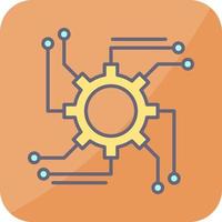 icono de vector de automatización