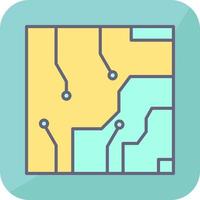 Electrical circuit Vector Icon