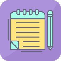 Notepad Vector Icon