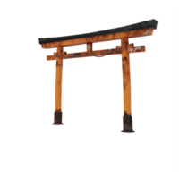 torii traditionelles japanisches tor isoliert png
