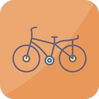 icono de vector de bicicleta