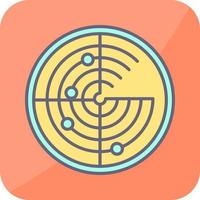 Radar Vector Icon