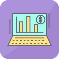 Bar Chart Vector Icon