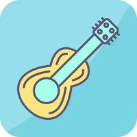 icono de vector de guitarra