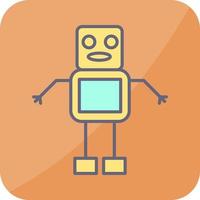 Unique Robot Vector Icon