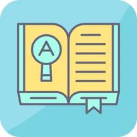 Open Book Vector Icon