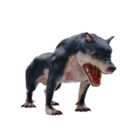 english folklore beast demon dog Barghest isolated png