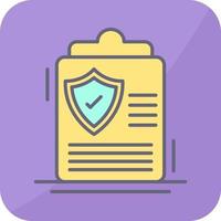 Insurance Policy Vector Icon