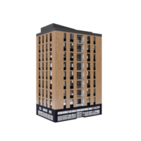 Modern Building isolated png