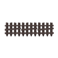 3d Wood Fence isolated png