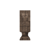 3d Pedestal isolated png
