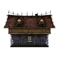 middeleeuws huis taverne png