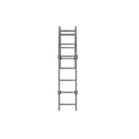 escalera exterior edificio 3d png