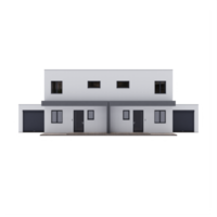 3d duplex- hus png