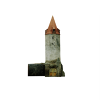 3d toren geïsoleerd png