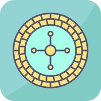 icono de vector de ruleta