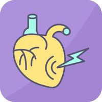 Heart Attack Vector Icon