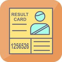 Candidate Results Vector Icon