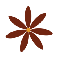 abstrakt blomma design png