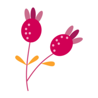 ilustración de flor rosa png