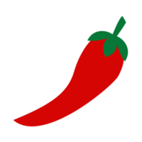 pimenta malagueta para elemento de design de cozinha png