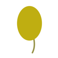 fruta de olivo para el elemento de diseño de la naturaleza png