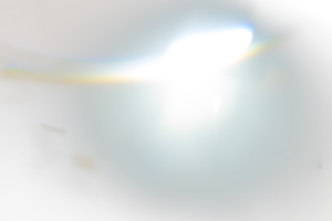 superposición de fuga de luz de arco iris abstracto png
