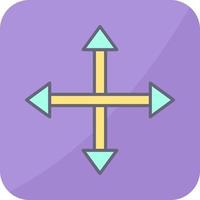 Unique Move Vector Icon