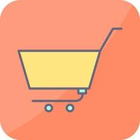 Unique Empty Cart Vector Icon