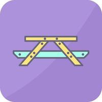 Picnic of Table Vector Icon