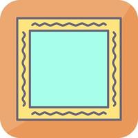 Unique Frame Vector Icon