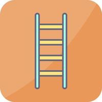 icono de vector de escalera