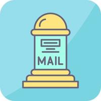 Mail Box Vector Icon