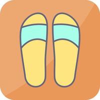 Slippers Vector Icon