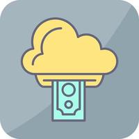 Cloud Computing Vector Icon