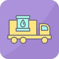 Fuel Truck Vector Icon