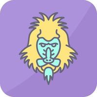 Mandrill Vector Icon