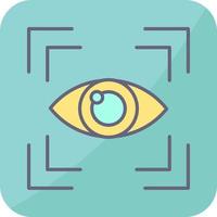 Eye Scan Vector Icon