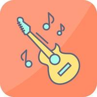 icono de vector de guitarra