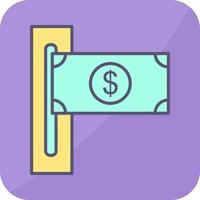 Slot of Bills Vector Icon