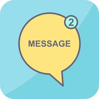 Message Bubbles Vector Icon