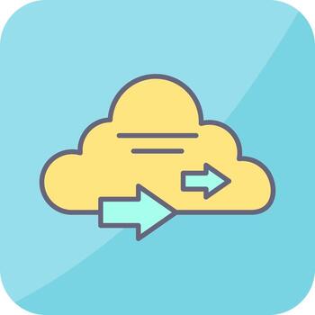 Cloud Computing Vector Icon