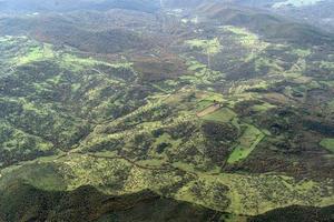 roman countryside farms aerial view photo