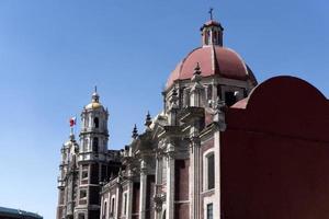 MEXICO CITY, MEXICO - NOVEMBER 4 2017 - Pilgrims at Guadalupe Cathedral photo